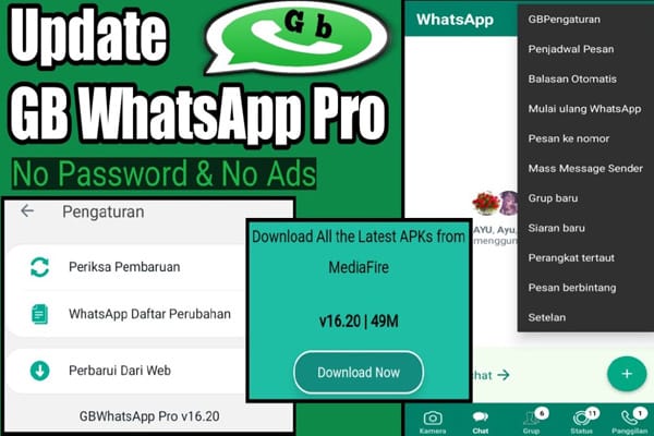 Cara Update GB WhatsApp Versi Terbaru 2023